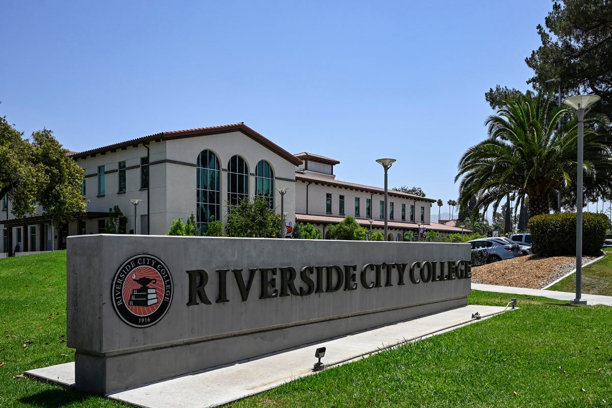 Short drive to Riverside City College