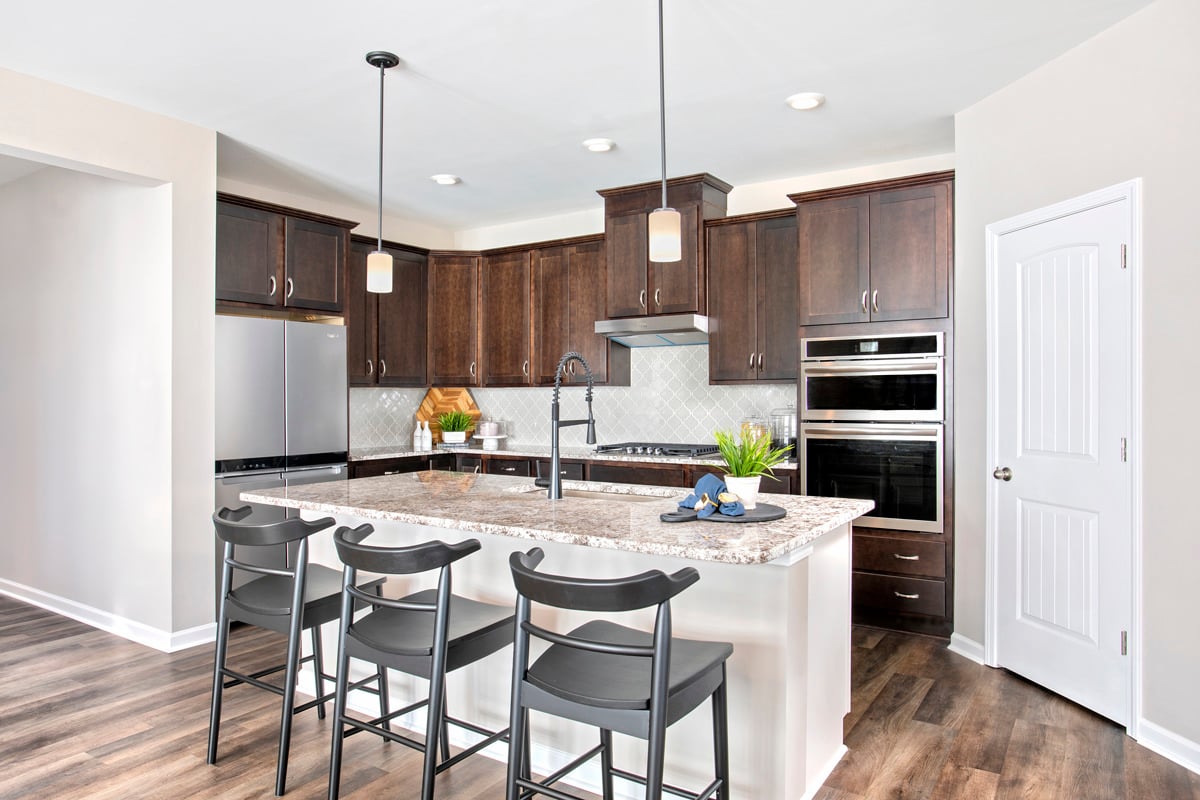 KB model home kitchen in Rolesville, NC