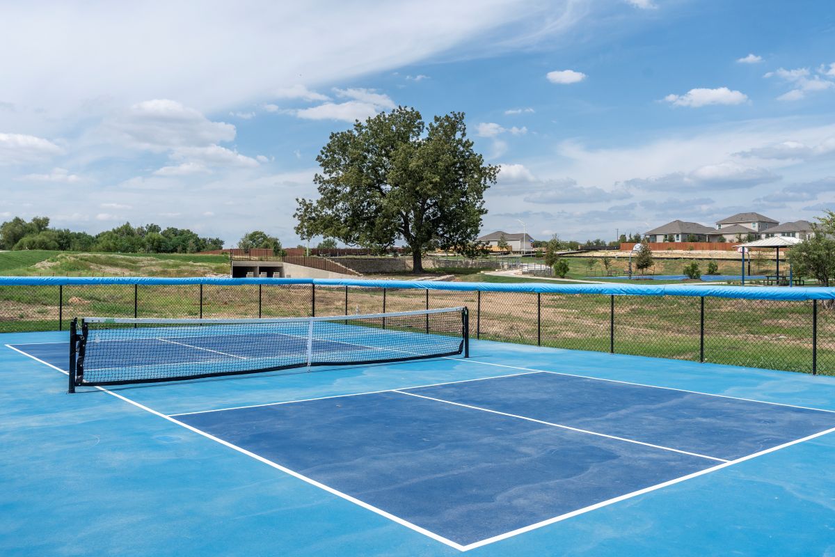 Community pickleball court