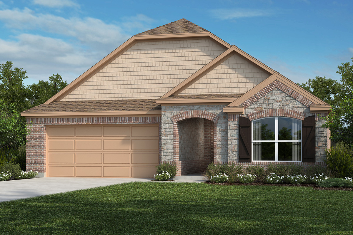 Plan 1838 - New Home Floor Plan in The Preserve by KB Home