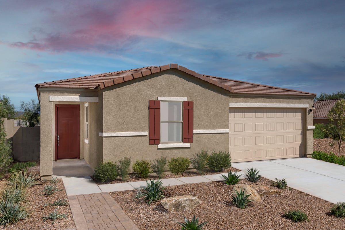 KB model home in Gold Canyon, AZ