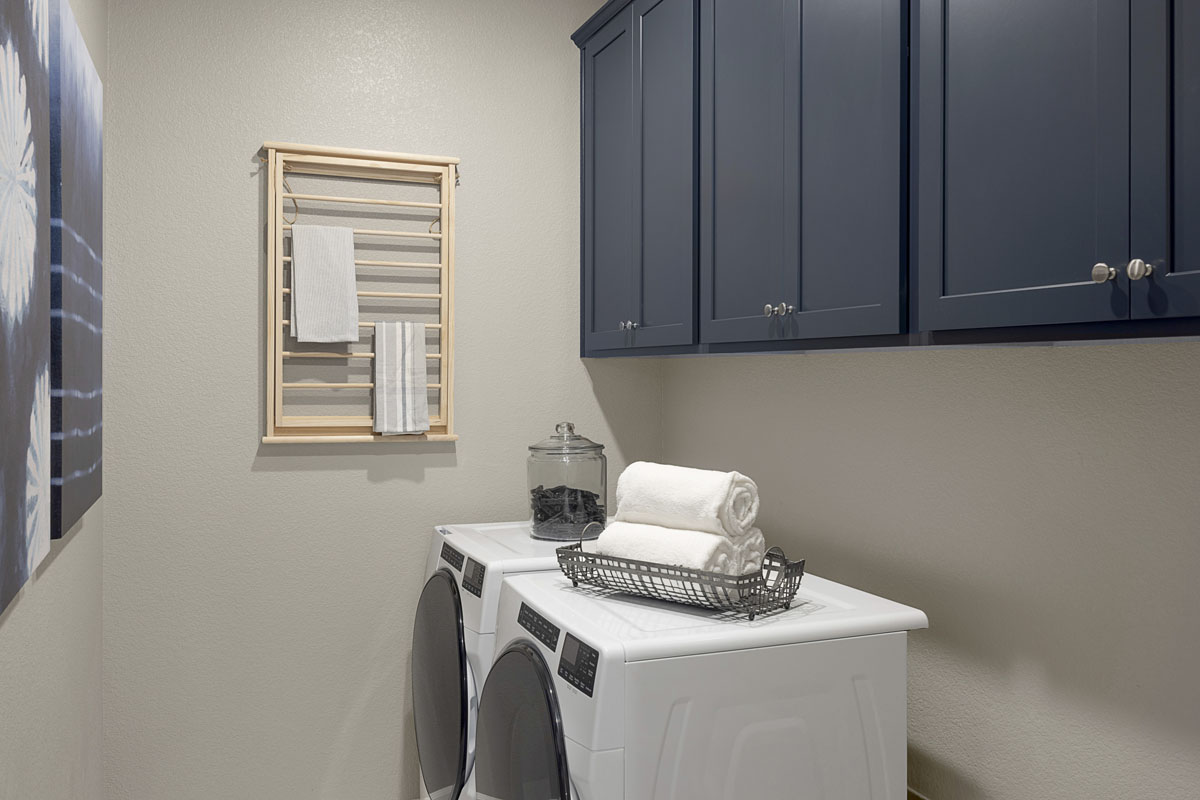 Dedicated laundry room 