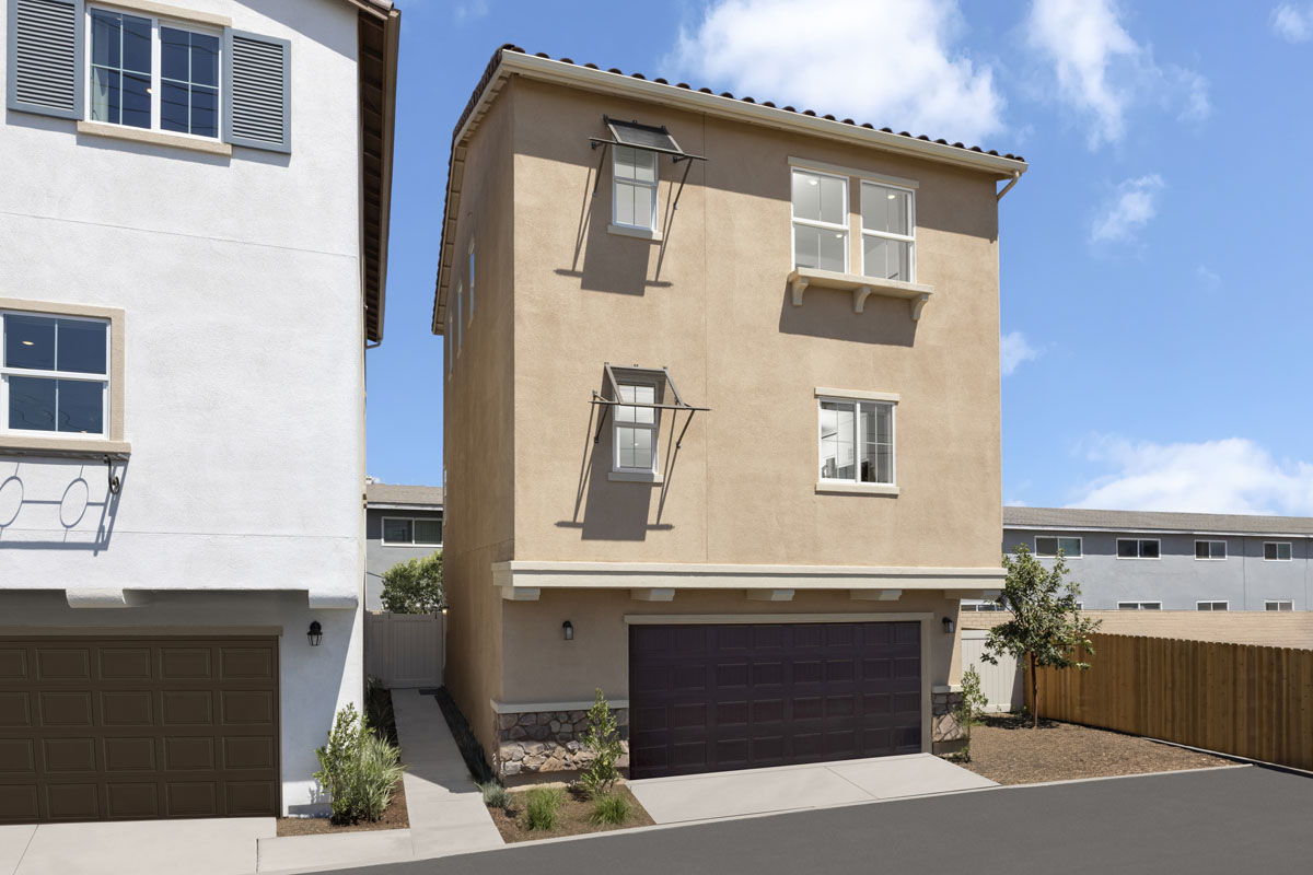 KB model home in El Monte, CA