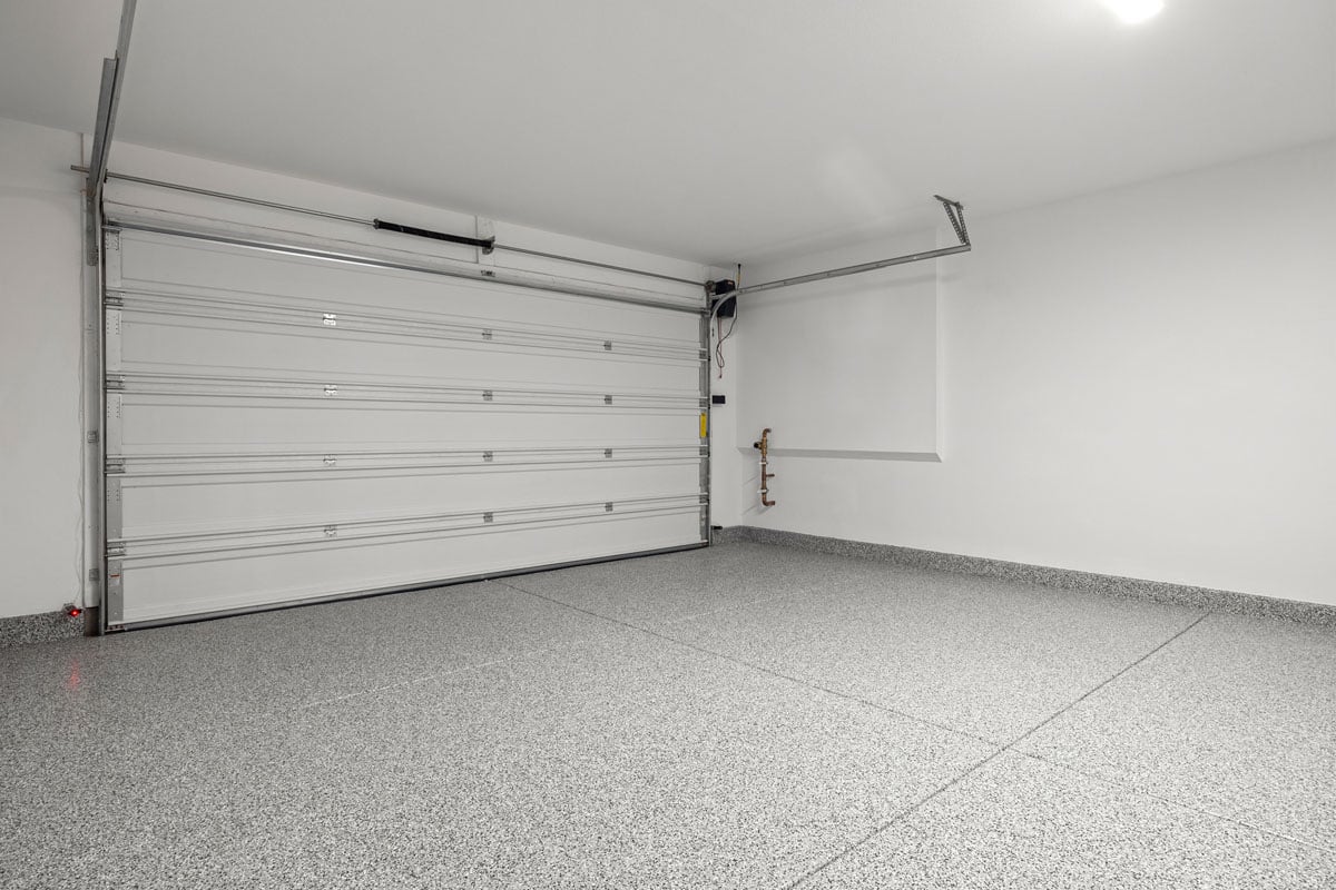 Epoxy garage flooring