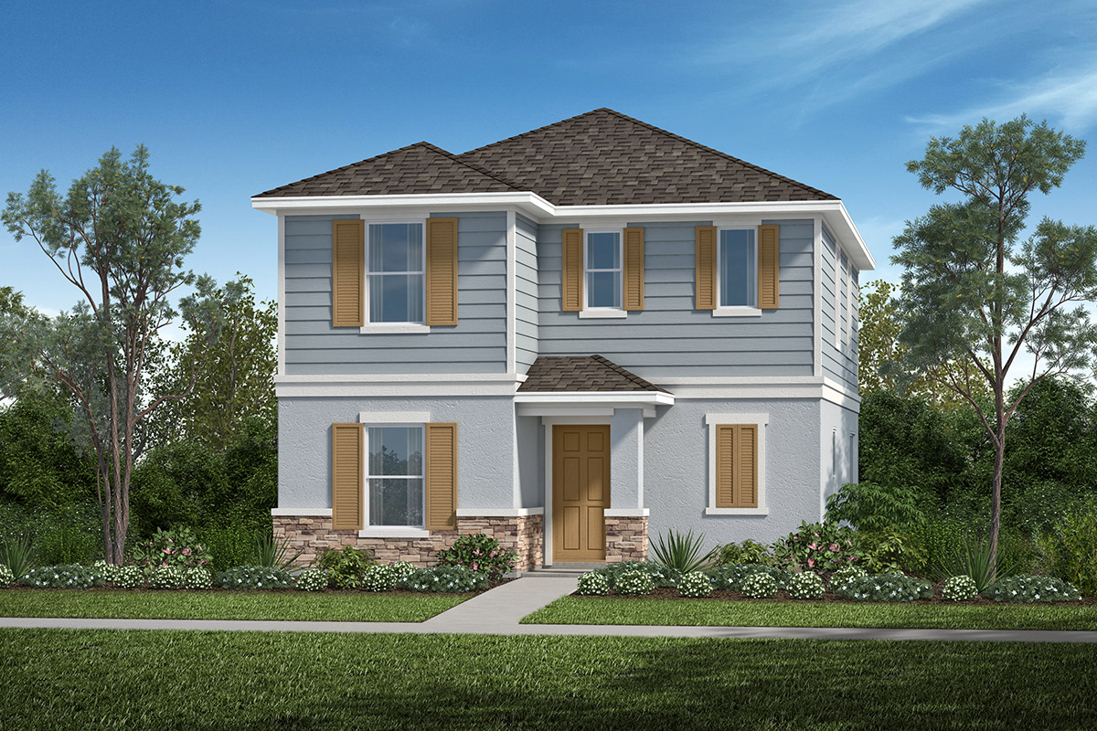 Plan 2039 - New Home Floor Plan in Cypress Bluff I by KB Home