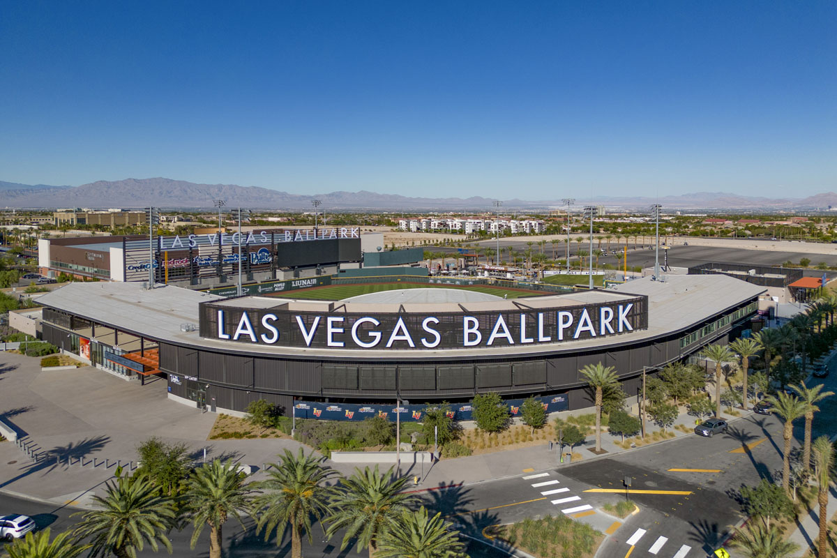 Short drive to Las Vegas Ballpark