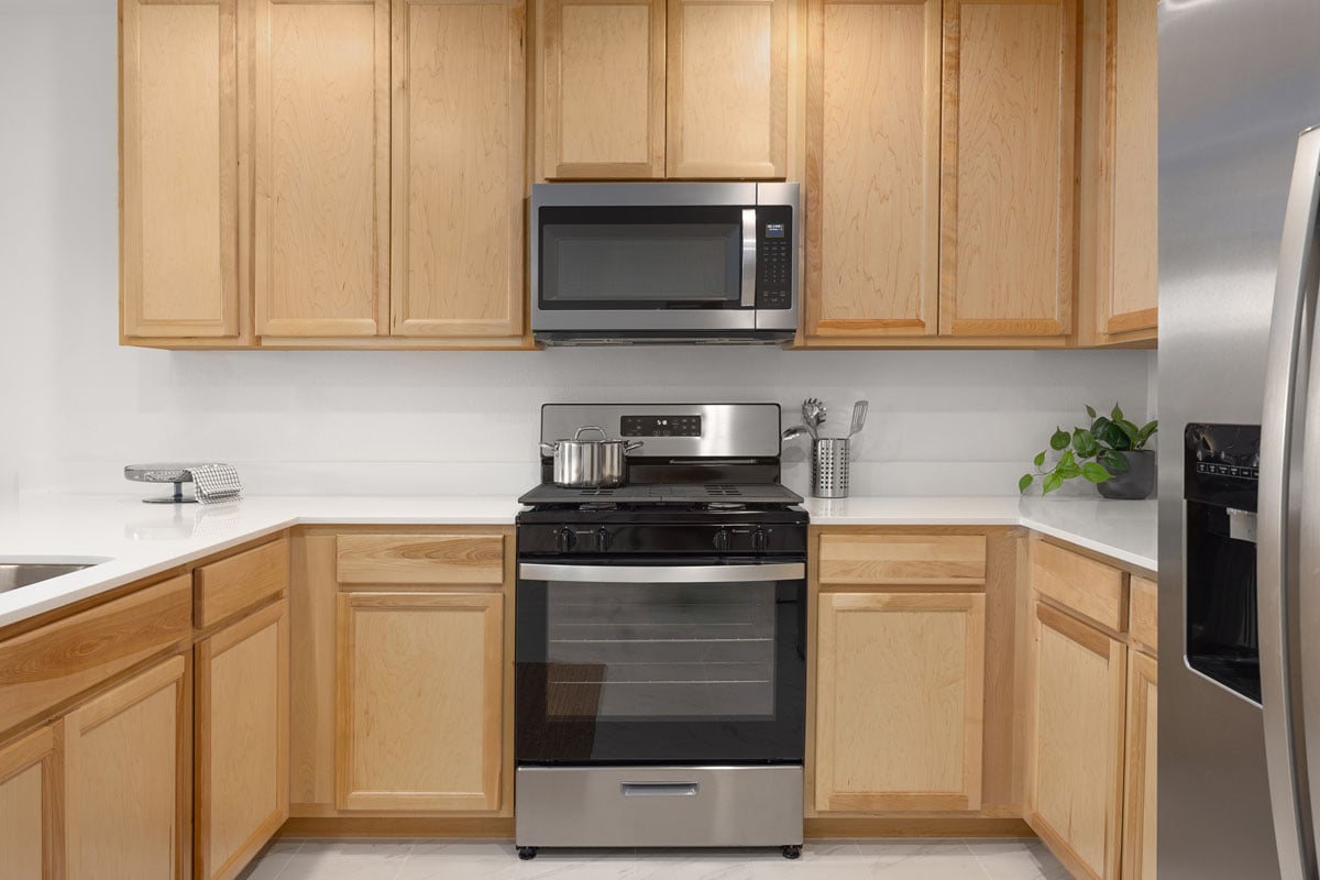 Stainless steel appliances