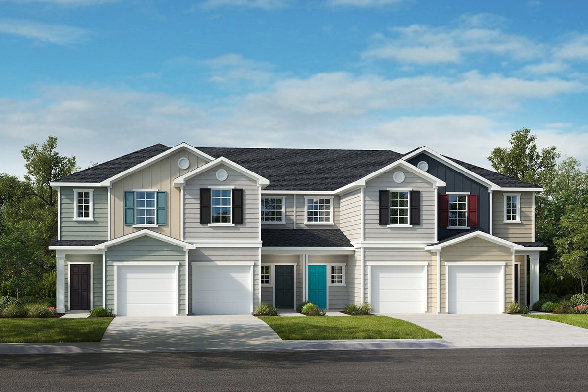 Browse new homes for sale in Brooks Mill I Townhomes
