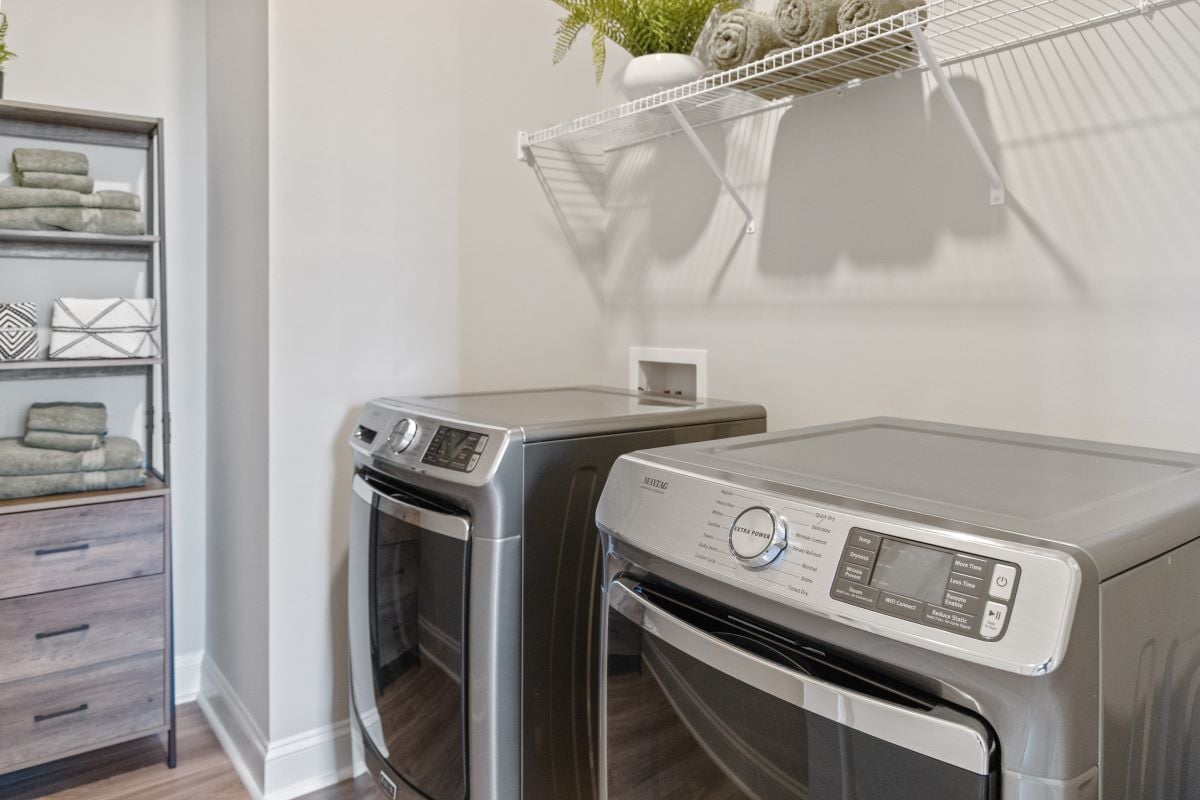 Dedicated laundry room