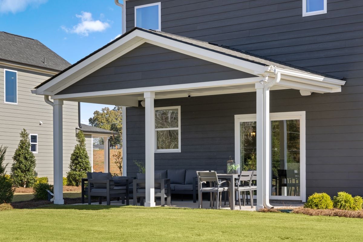 Covered patio