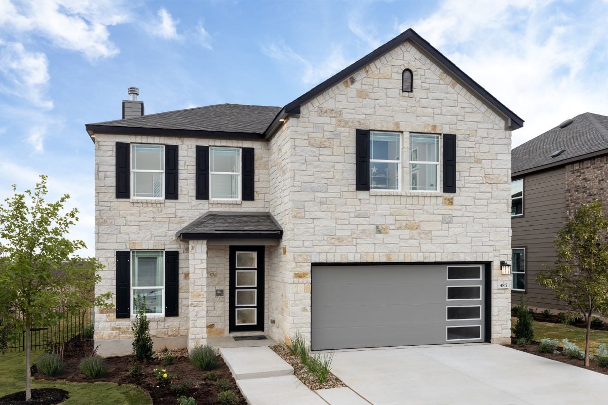 New Homes in 4805 Delancey Dr. (E. Howard Ln. and Harris Branch Pkwy.), TX - Plan 2898 Modeled