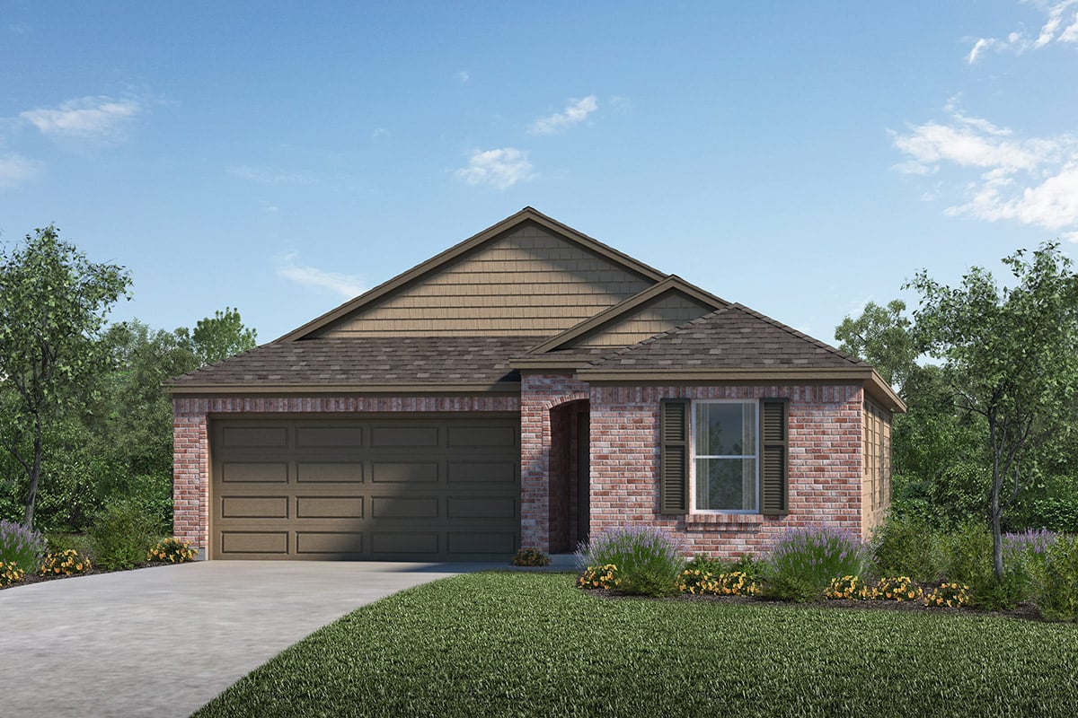 Plan 1631 Modeled - New Home Floor Plan in Mustang Ridge by KB Home
