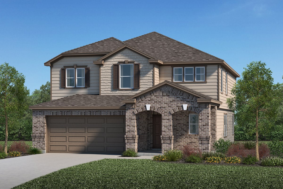 Rendering of a KB home in Missouri City, TX