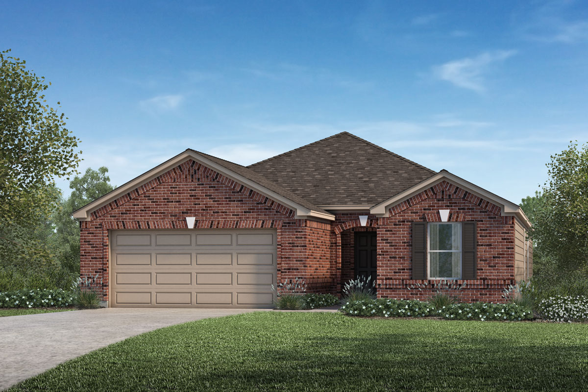 Plan 1836 - New Home Floor Plan in Katy Manor Preserve by KB Home