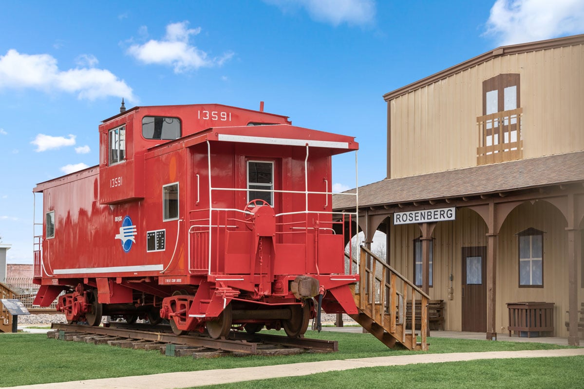 Near Rosenberg Railroad Museum