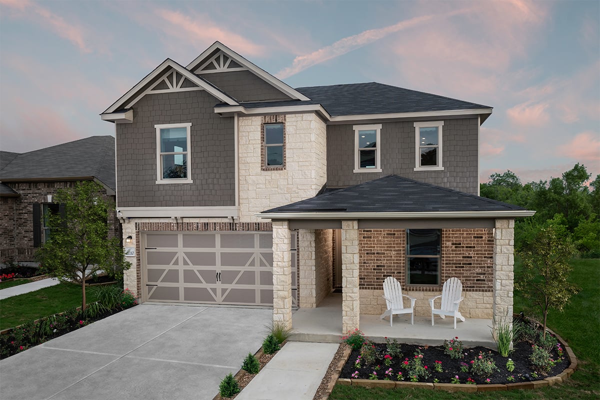 New Homes in Charismatic & Sunday Song, TX - Plan 2411 Modeled