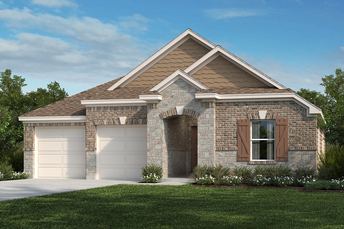 Plan 2003 Modeled - New Home Floor Plan in Hidden Bluffs at TRP by KB Home