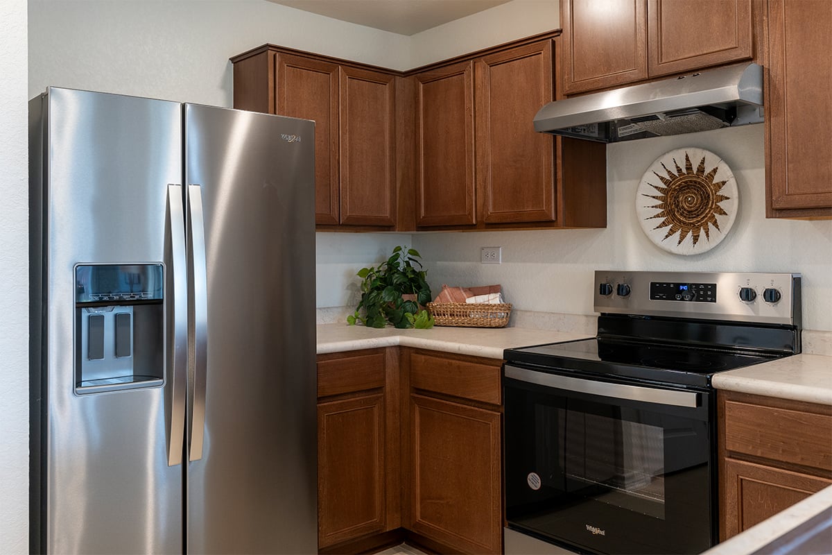 Stainless steel appliances