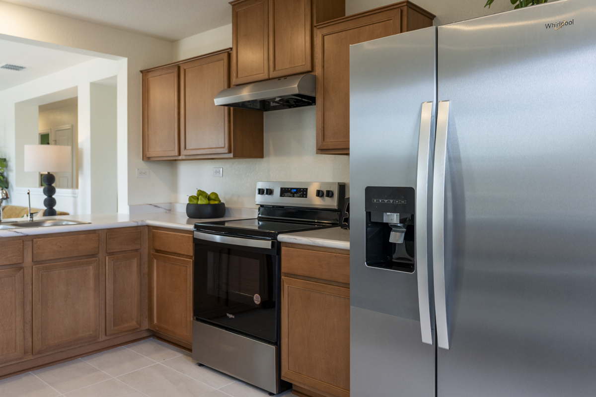 Stainless steel appliances