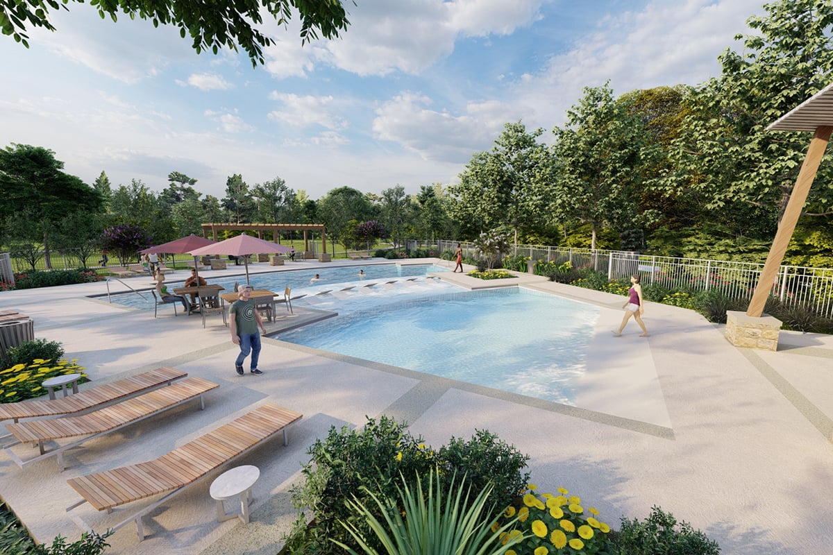 Planned community pool